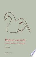 Poésie vacante