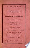 Poésies: Châteaux en Espagne