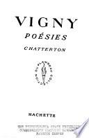 Poésies. Chatterton