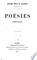 Poésies complètes
