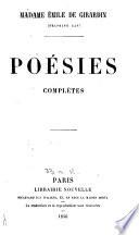 Poésies complètes