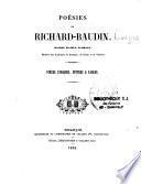 Poésies de Richard-Baudin,...