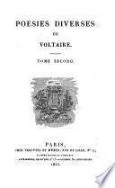Poésies diverses
