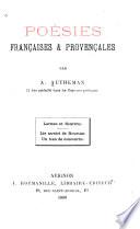 Poésies françaises & provençales