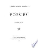 Poésies ...