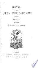 Poésies: Le prisme; Le bonheur. 1879-88