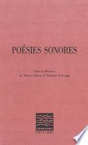 Poésies sonores