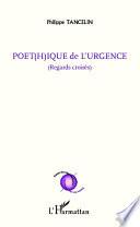 Poét(h)ique de l'urgence