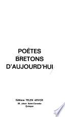 Poètes bretons d'aujourd'hui