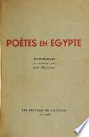 Poètes en Egypte