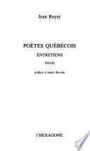 Poètes québécois