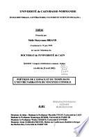 Poétique de l'espace et du temps dans l'oeuvre narrative de Vincenzo Consolo