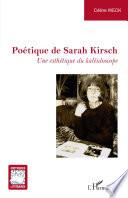 Poétique de Sarah Kirsch