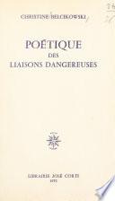 Poétique des Liaisons dangereuses