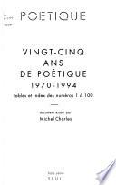 Poétique