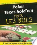 Poker Texas hold'em Pour les Nuls
