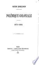 Polémique coloniale