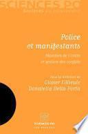 Police et manifestants