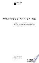 Politique africaine