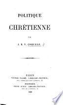 Politique chrétienne
