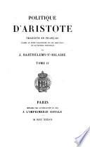 Politique D'Aristote