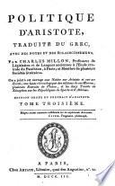 Politique D'Aristote
