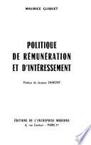 Politique de rémunération et d'intéressement