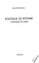 Politique du rythme