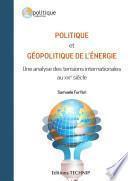Politique et géopolitique de l'énergie