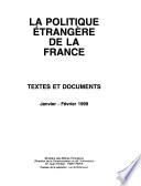 Politique étrangère de la France