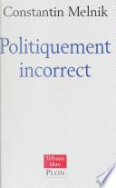 Politiquement incorrect