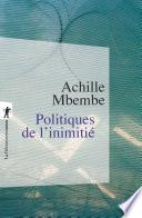 Politiques de l'inimitié