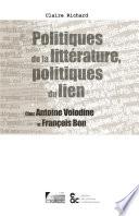 Politiques de la littérature, politiques du lien