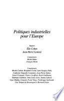 Politiques industrielles pour l'Europe