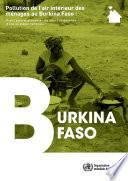 Pollution de l’air intérieur des ménages au Burkina Faso