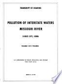 Pollution of Interstate Waters