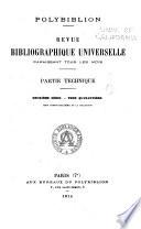 Polybiblion