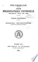 Polybiblion
