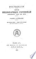 Polybiblion