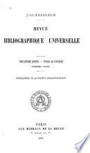 Polybiblion