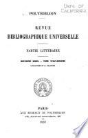 Polybiblion