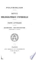 Polybiblion
