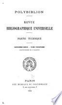Polybiblion