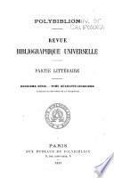 Polybiblion
