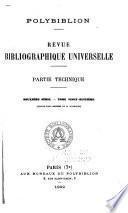 Polybiblion