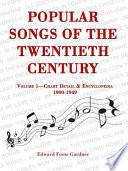 Popular Songs of the Twentieth Century