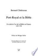 Port-Royal et la bible