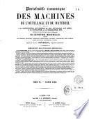 Portefeuille économique des machines, de l'outillage et du matériel
