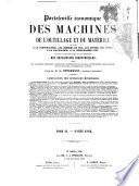 Portefeuille économique des machines, de l'outillage et du matériel relatifs à la construction, aux chemins de fer, aux routes, aux mines, à la navigation, à la télégraphie, etc