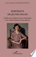 Portraits de jeunes filles
